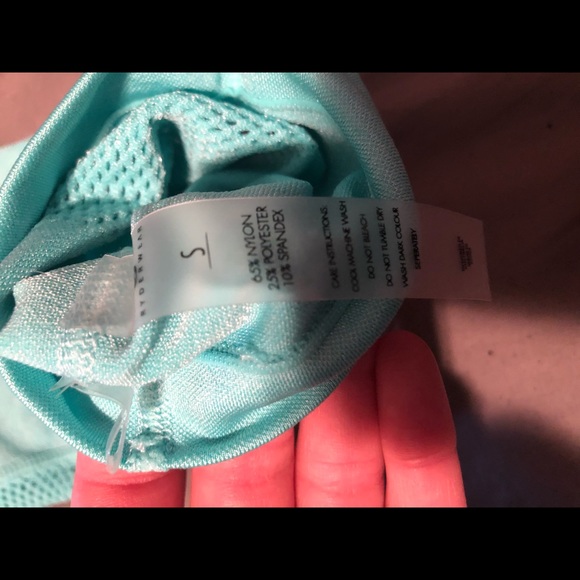 NWOT RYDERWEAR AQUA SEAMLESS LEGGINGS - Picture 6 of 6